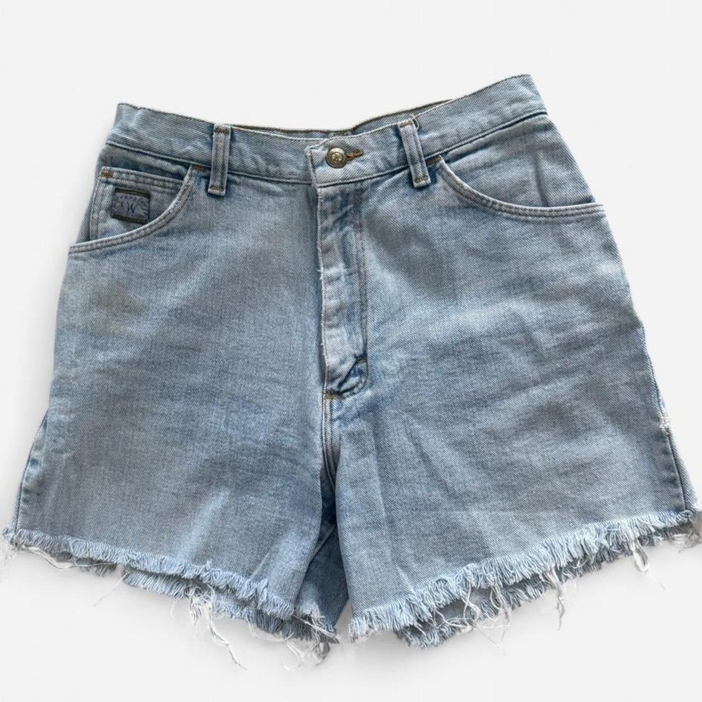 Vintage Wrangler Cut Off Denim High Waist Shorts